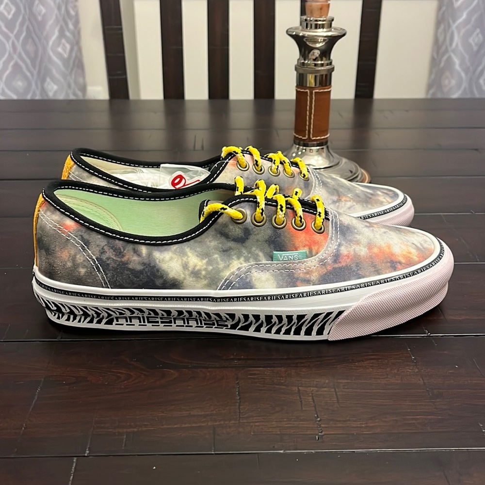 Vans OG Authentic Lx Aries Trip Art Shoes Sneakers new Tie Dye Mens Women’s - Picture 3 of 13